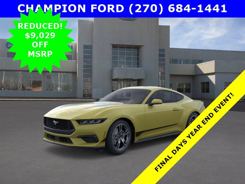 New 2025 Ford Mustang Premium w/ Wheel & Stripe Package image 1