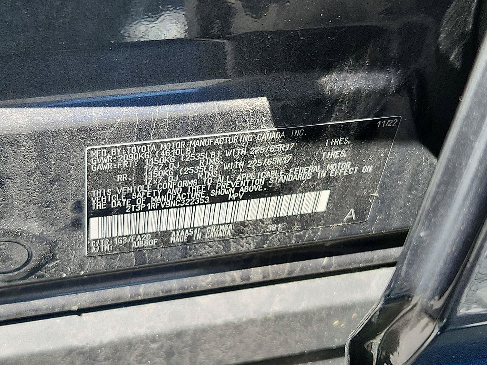 Used 2022 Toyota RAV4 XLE AWD/4WD image 13