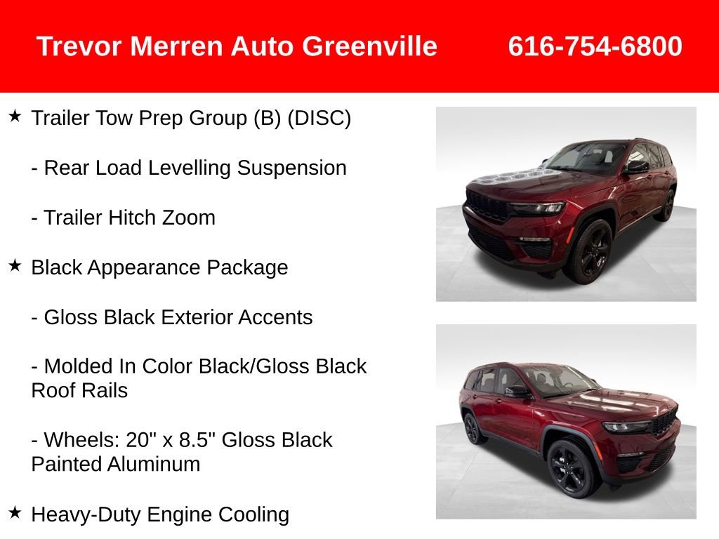 Used 2023 Jeep Grand Cherokee Limited w/ Black Appearance Package image 26