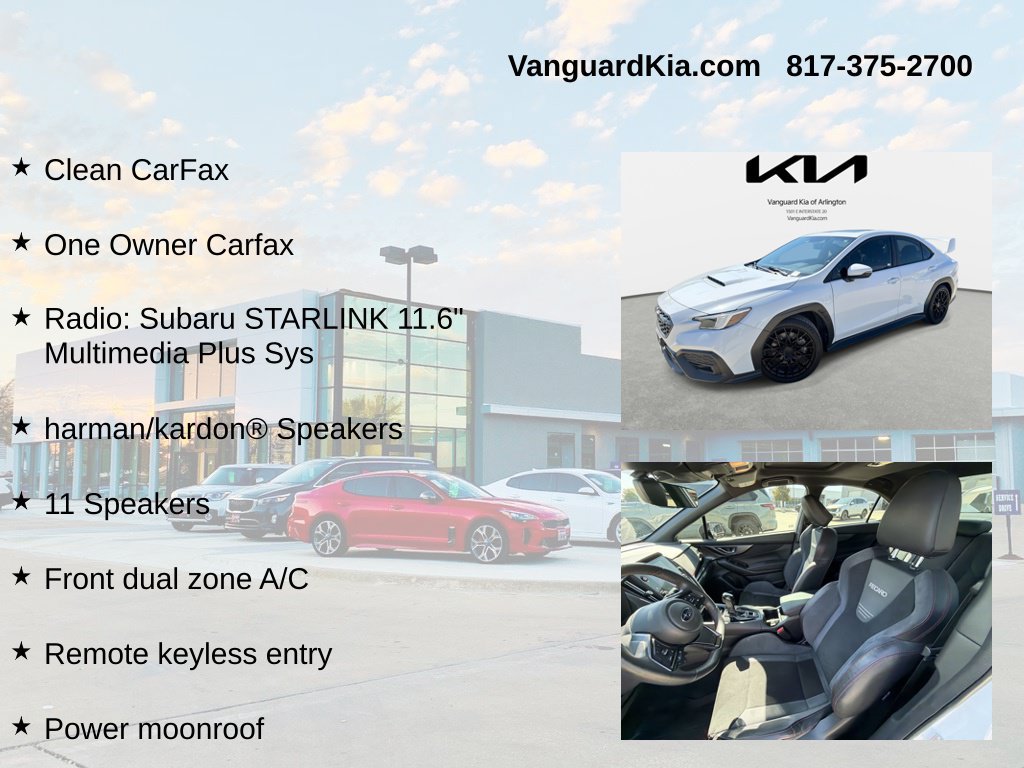 Used 2022 Subaru WRX GT AWD/4WD image 6
