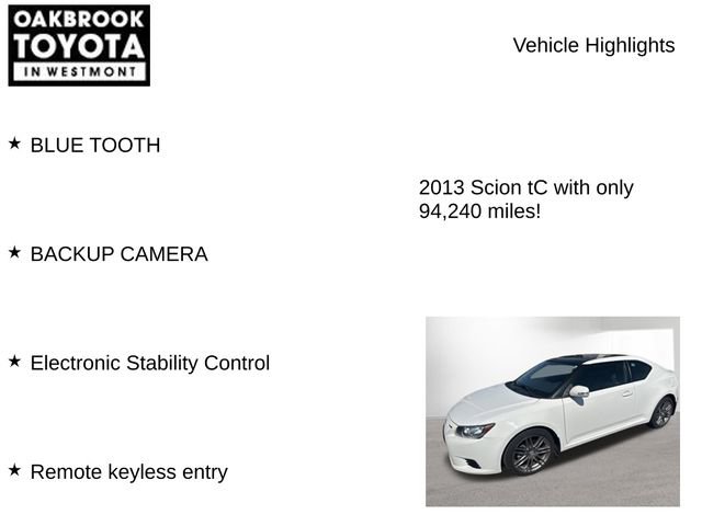 Used 2013 Scion tC FWD image 7
