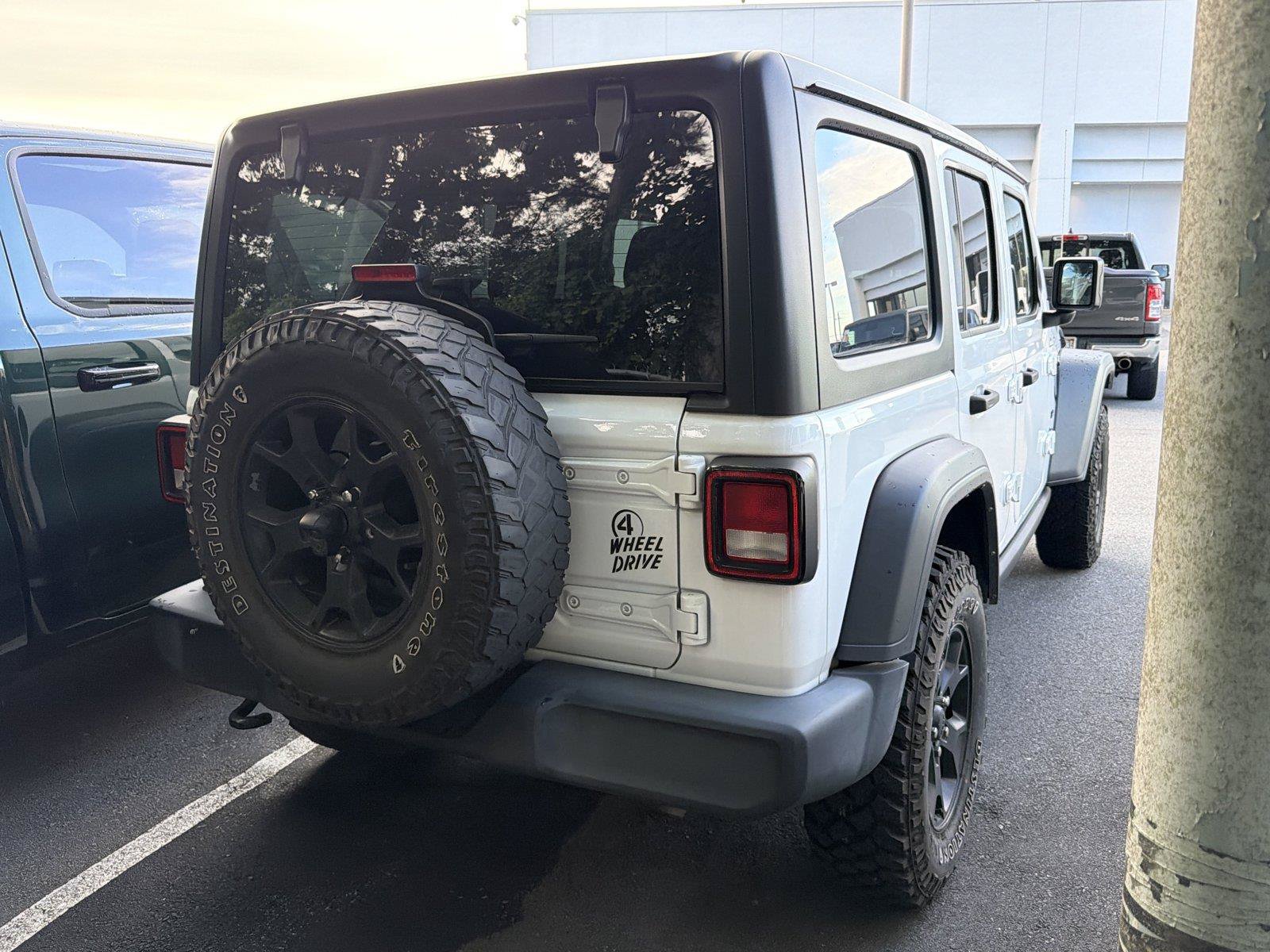 Used 2021 Jeep Wrangler Unlimited Sport AWD/4WD image 4