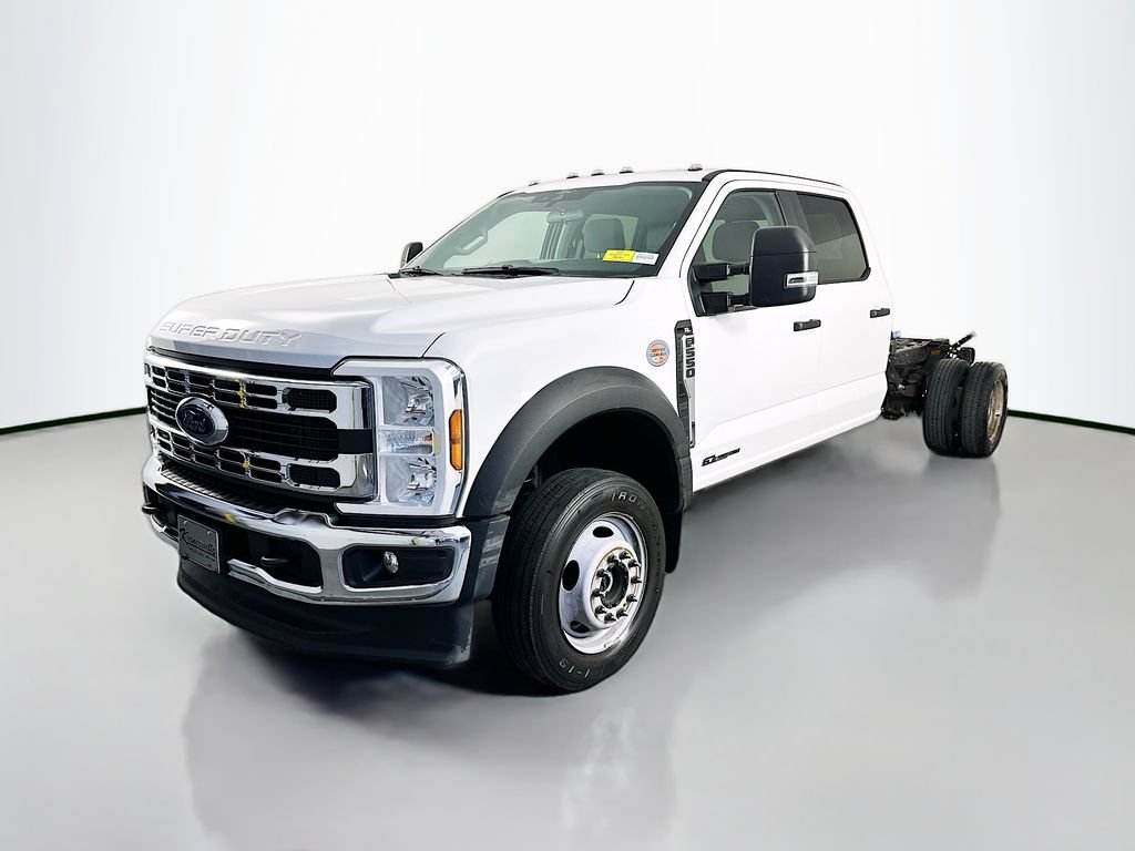 Used 2024 Ford F550 4x4 Crew Cab Super Duty w/ Snow Plow Prep Package video 3