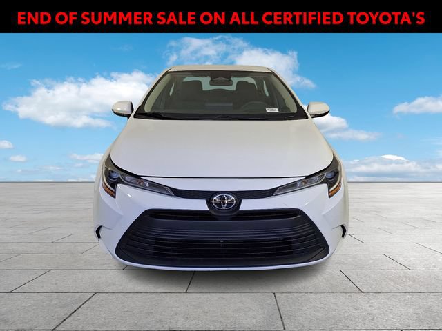Certified 2025 Toyota Corolla LE FWD image 3