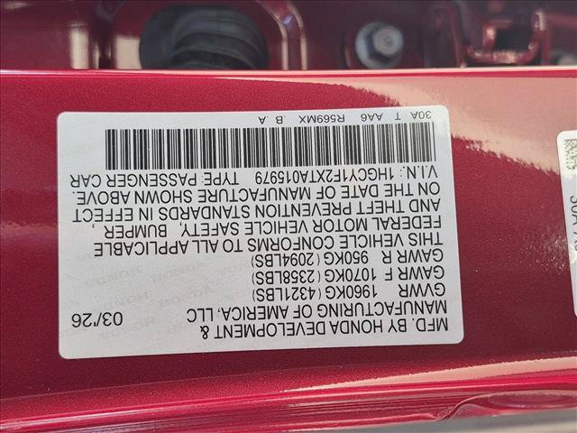 Used 2026 Honda Accord LX image 16