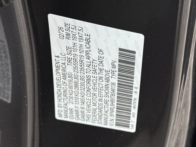 New 2026 Honda Odyssey Touring image 43