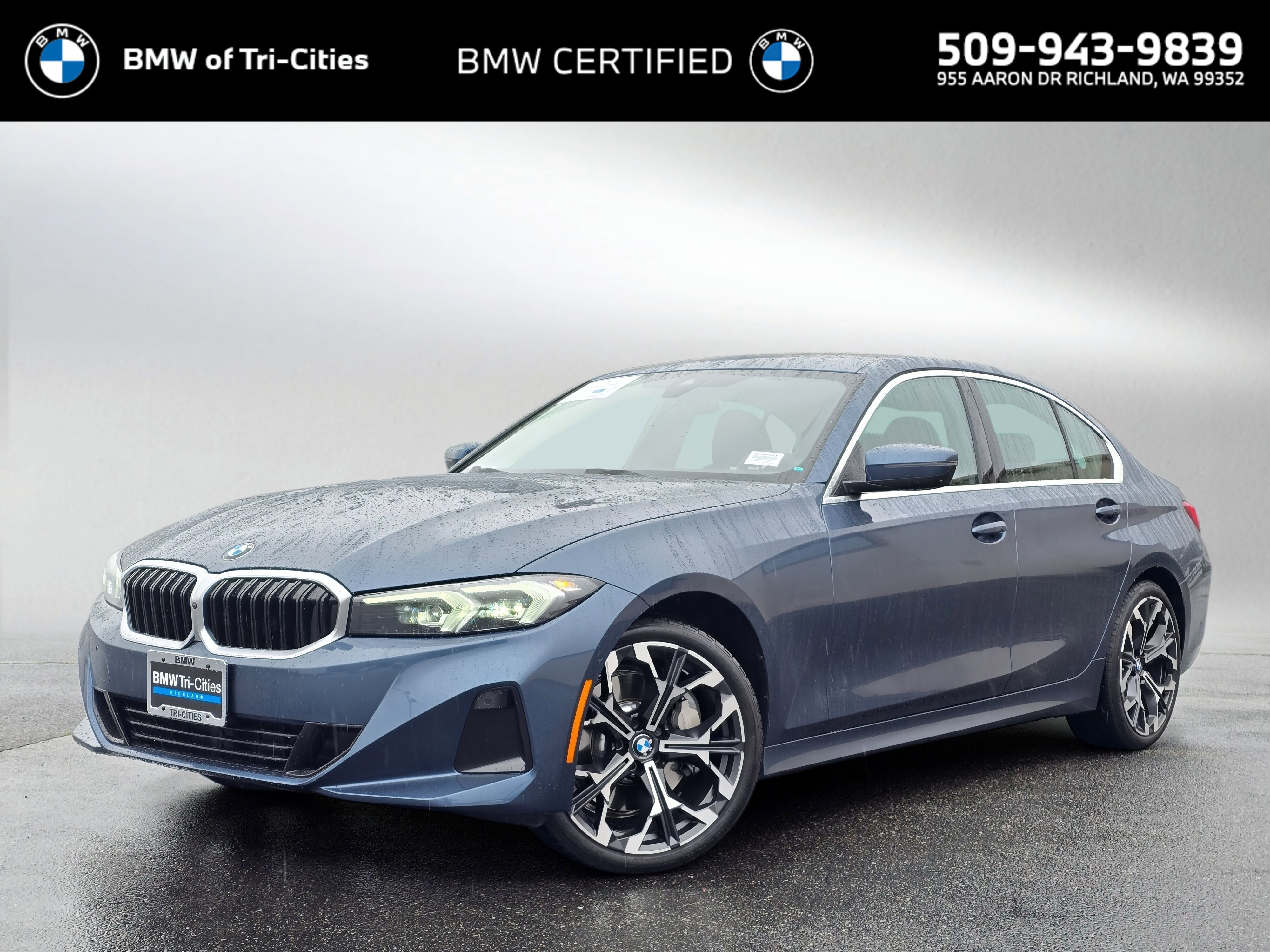Certified 2025 BMW 330i xDrive Sedan w/ Premium Package image 1