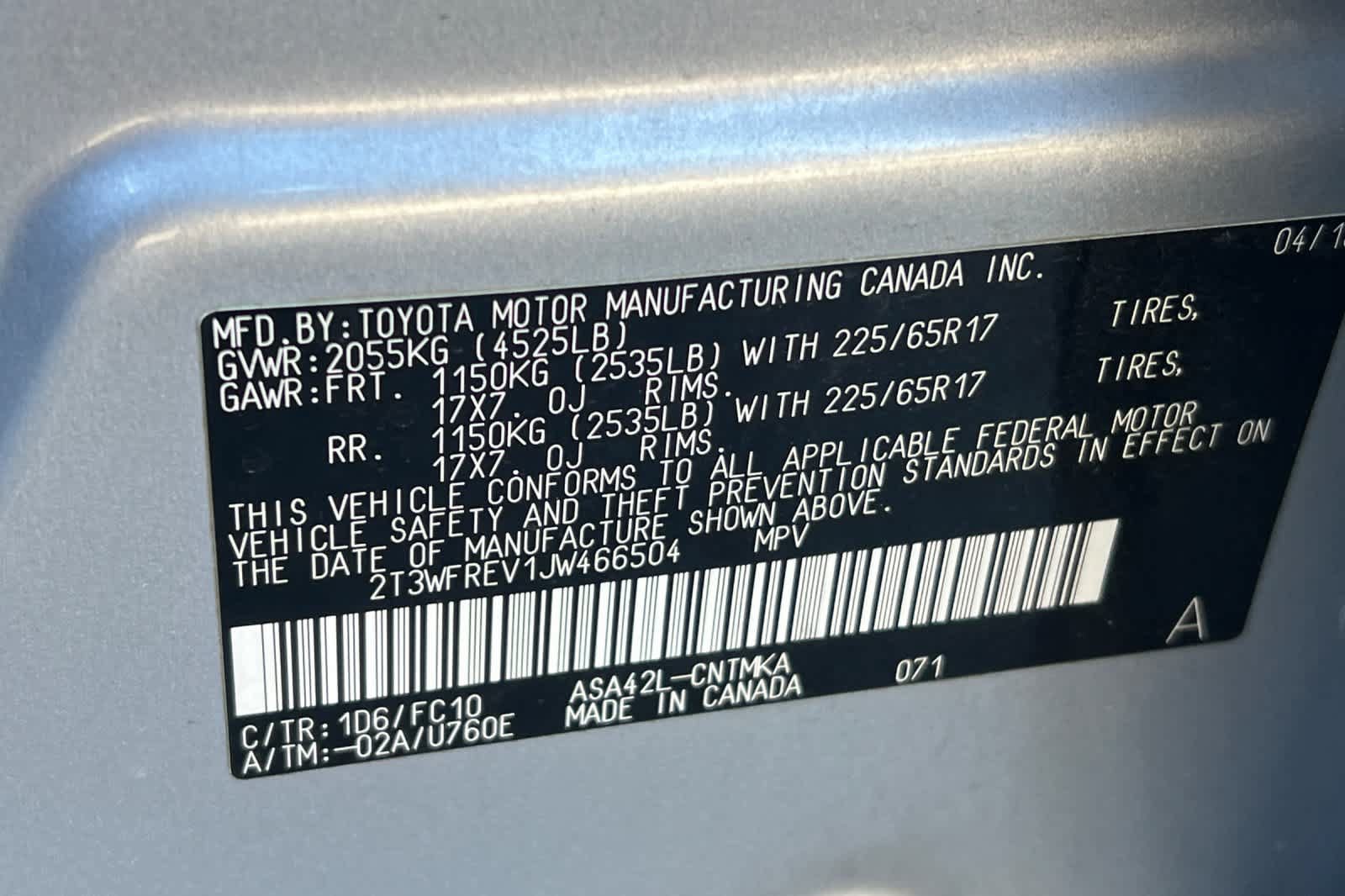 Used 2018 Toyota RAV4 XLE FWD image 36