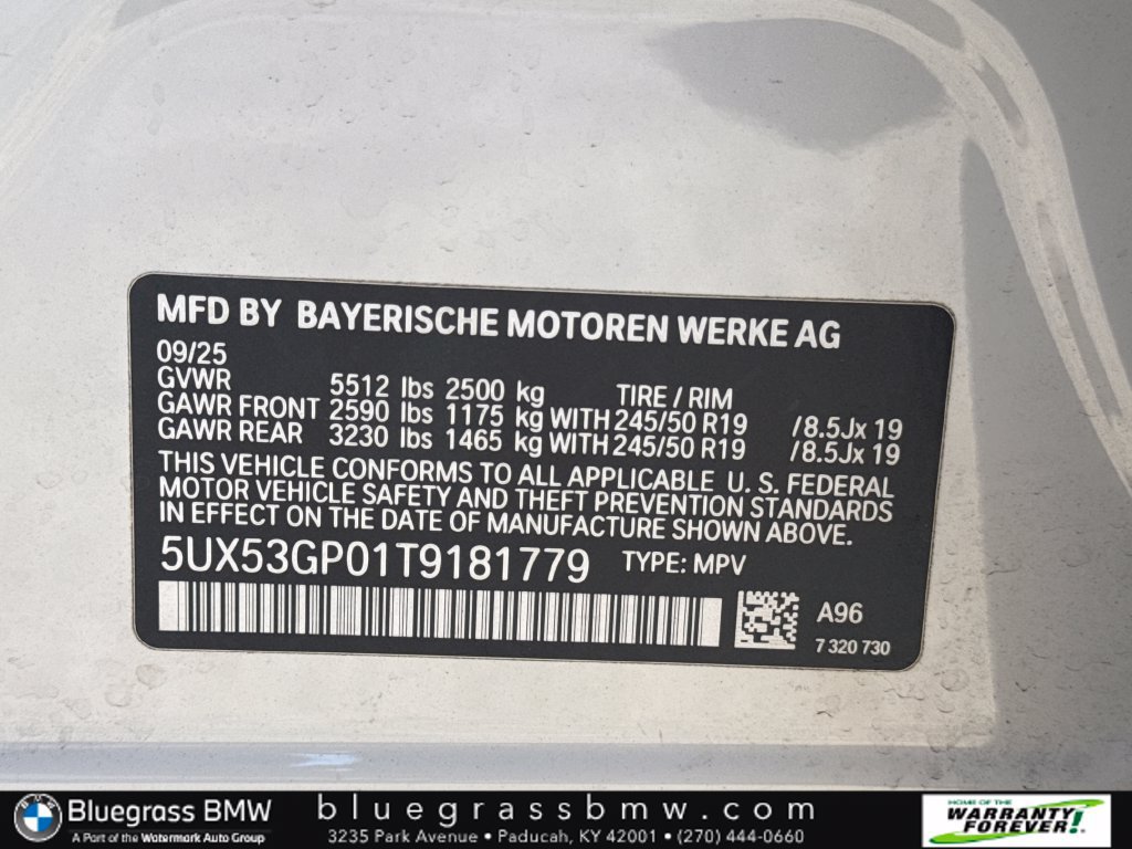 Used 2026 BMW X3 xDrive30i w/ Premium Package AWD/4WD image 27
