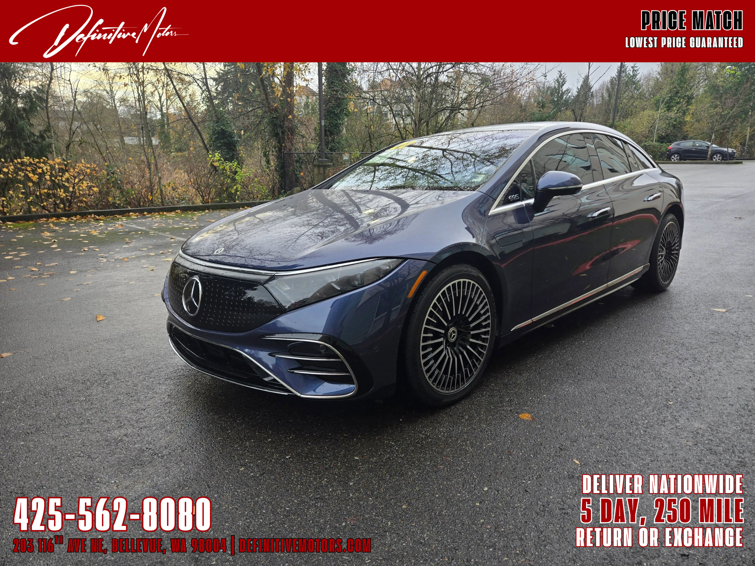 Used 2022 Mercedes-Benz EQS 580 4MATIC Sedan image 7