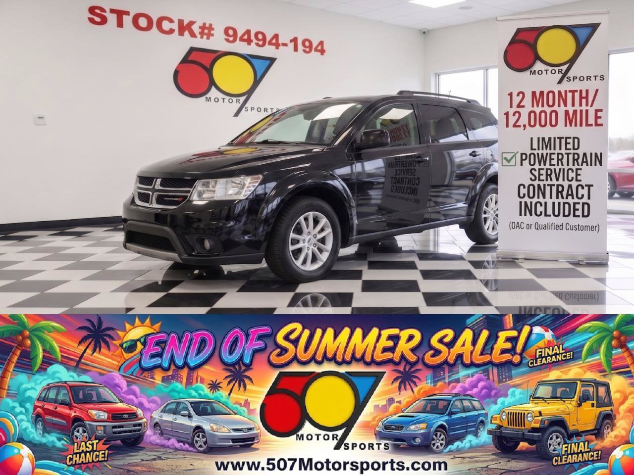 Used 2015 Dodge Journey SXT w/ Flexible Seating Group FWD image 1