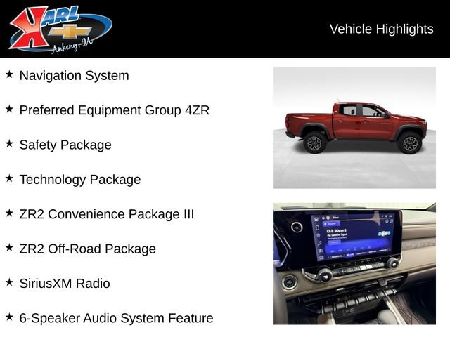 Certified 2023 Chevrolet Colorado ZR2 w/ ZR2 Convenience Package III AWD/4WD image 2