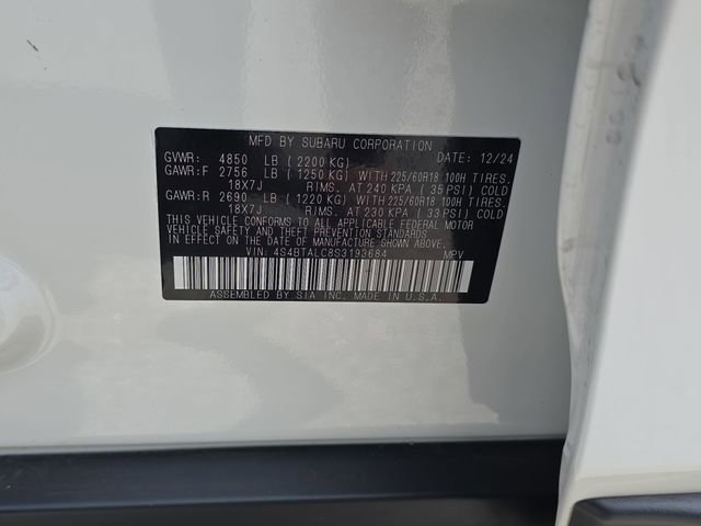 Used 2025 Subaru Outback Onyx Edition AWD/4WD image 37