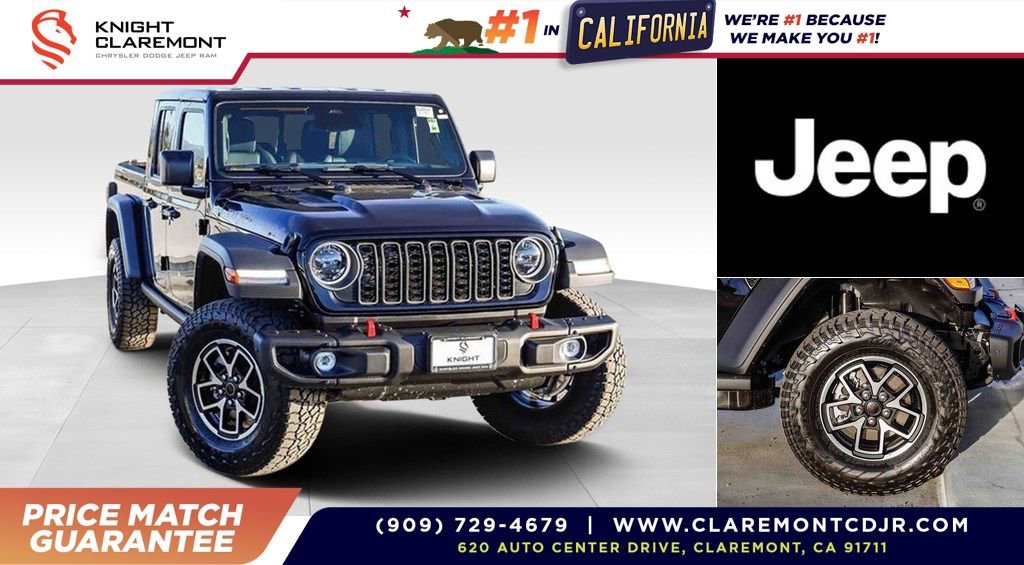New 2026 Jeep Gladiator Rubicon w/ Steel Bumper Group