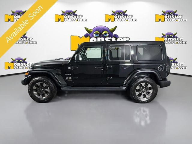 Used 2018 Jeep Wrangler Unlimited Sahara w/ Uconnect 4C Nav & Sound Group AWD/4WD image 8