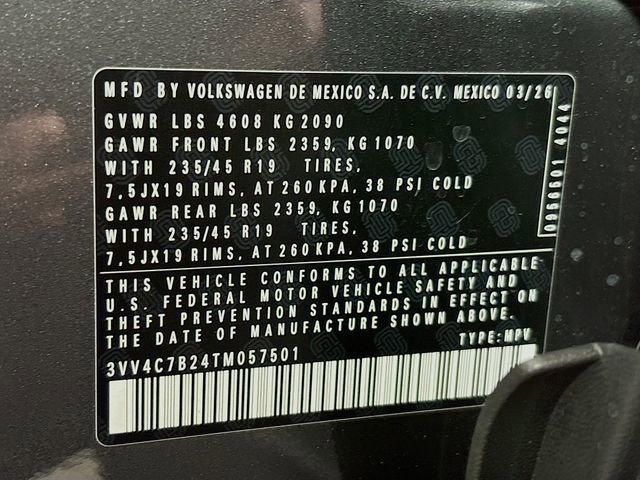 New 2026 Volkswagen Taos SEL AWD/4WD image 33