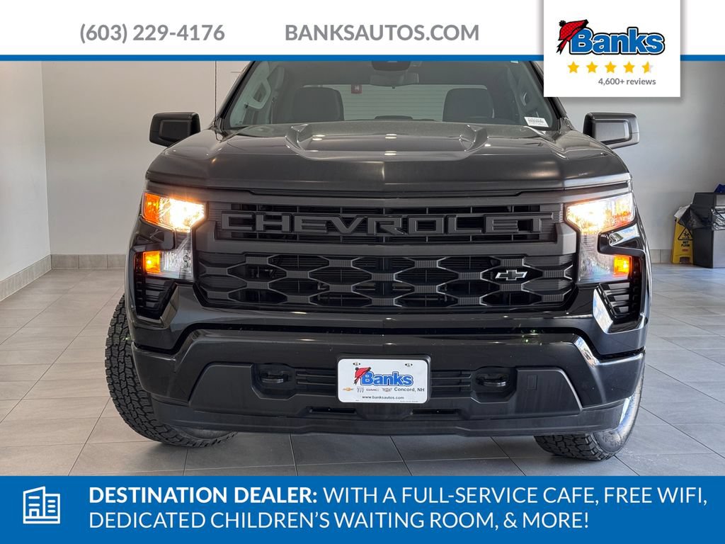 Certified 2023 Chevrolet Silverado 1500 Custom AWD/4WD image 3