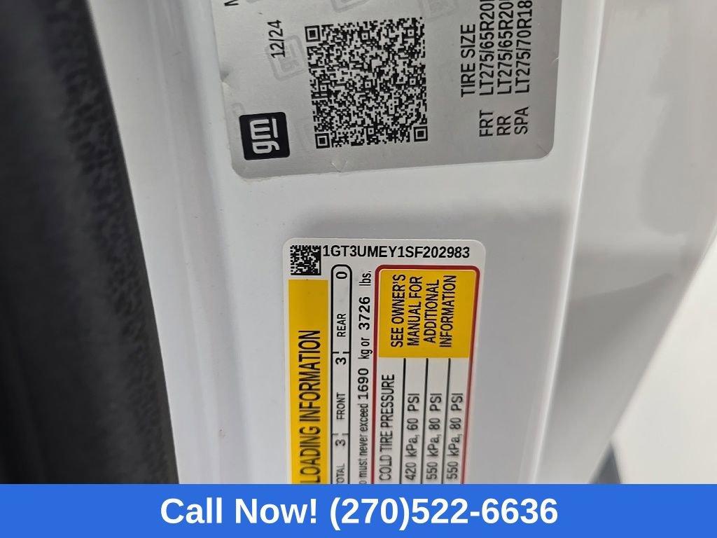 Used 2025 GMC Sierra 2500 SLE w/ Max Trailering Package image 16