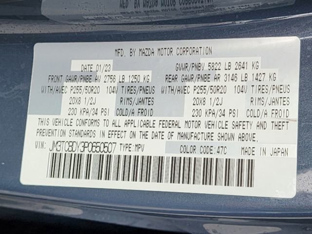 Used 2023 MAZDA CX-9 Carbon Edition image 32