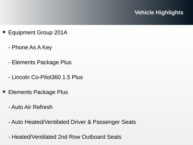 Used 2024 Lincoln Aviator Reserve w/ Equipment Group 201A image 8
