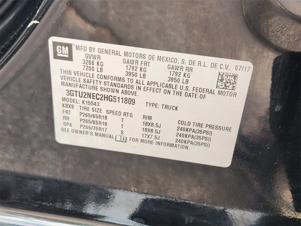 Used 2017 GMC Sierra 1500 SLT image 30