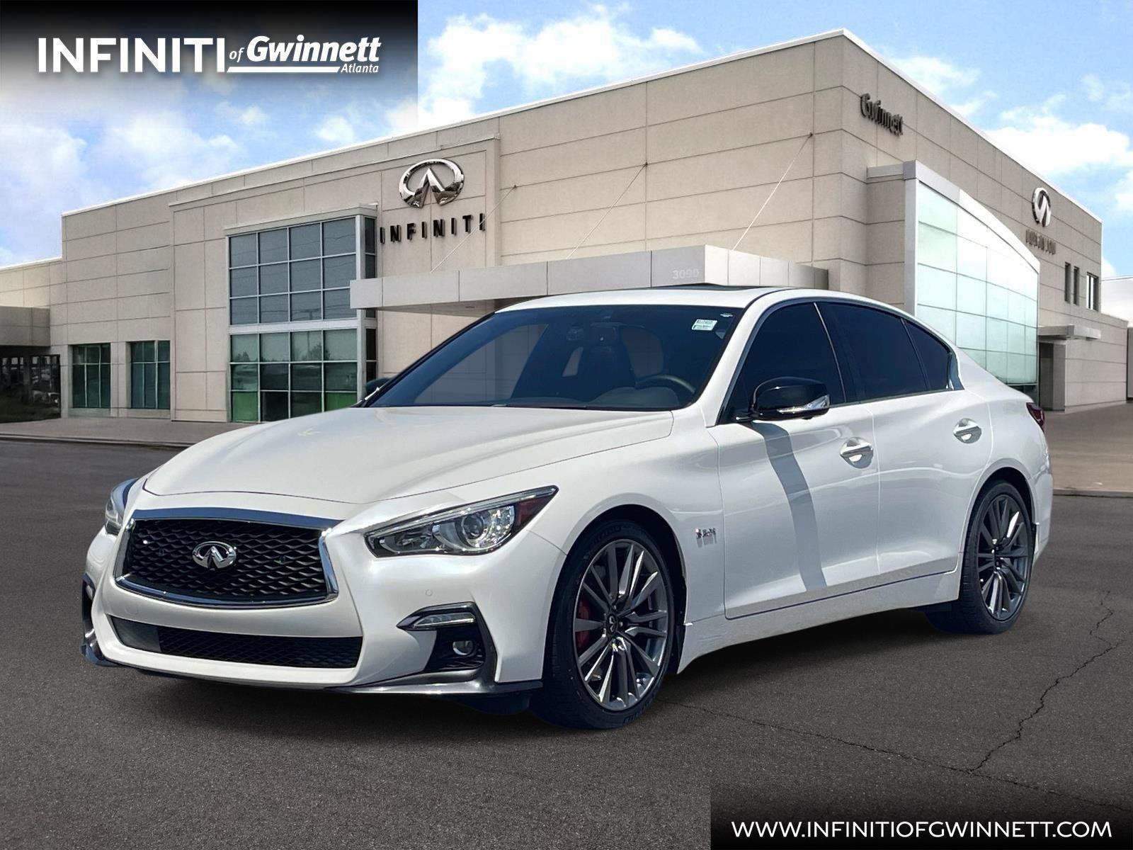Used 2020 INFINITI Q50 Red Sport 400 w/ Proactive Package RWD video 1