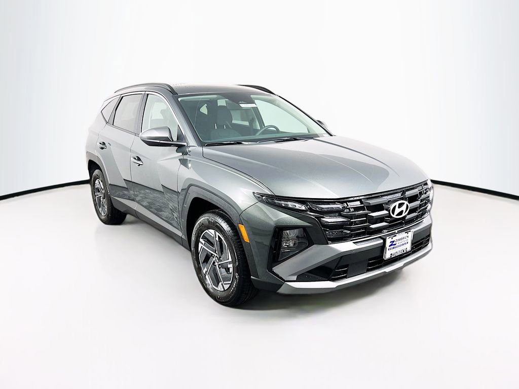 Used 2025 Hyundai Tucson Blue image 1