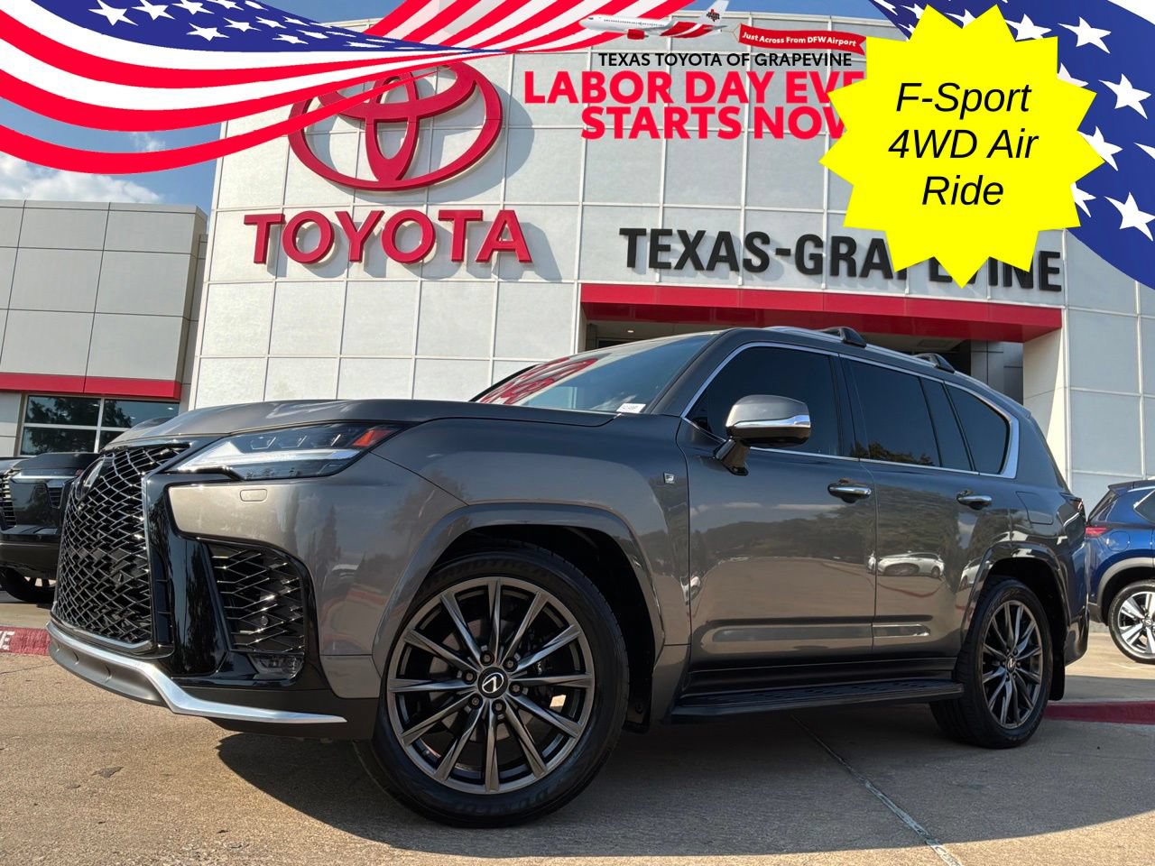 Used 2023 Lexus LX 600 F Sport w/ Accessory Package (Z1) AWD/4WD image 1