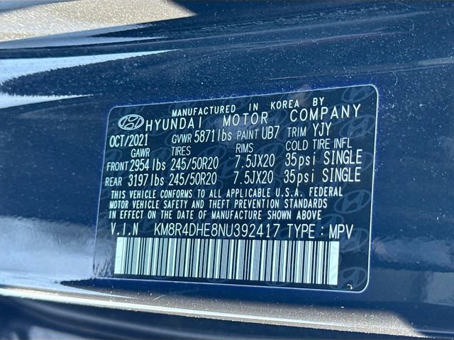 Used 2022 Hyundai Palisade SEL w/ Premium Package image 9