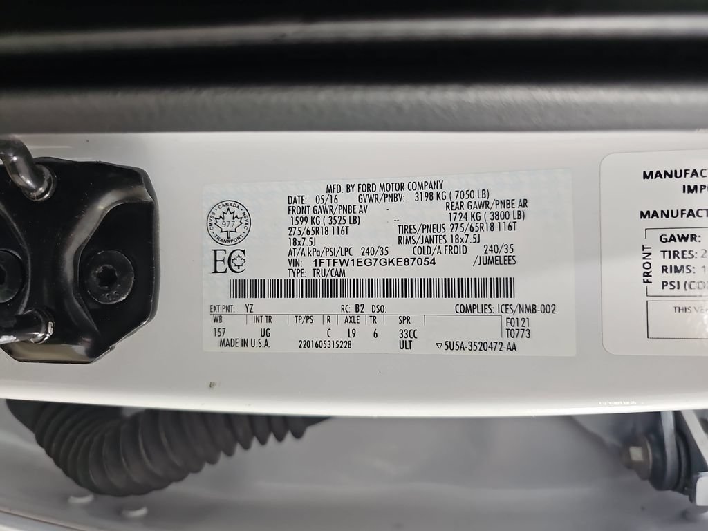 Used 2016 Ford F150 XLT w/ Equipment Group 301A Mid AWD/4WD image 40