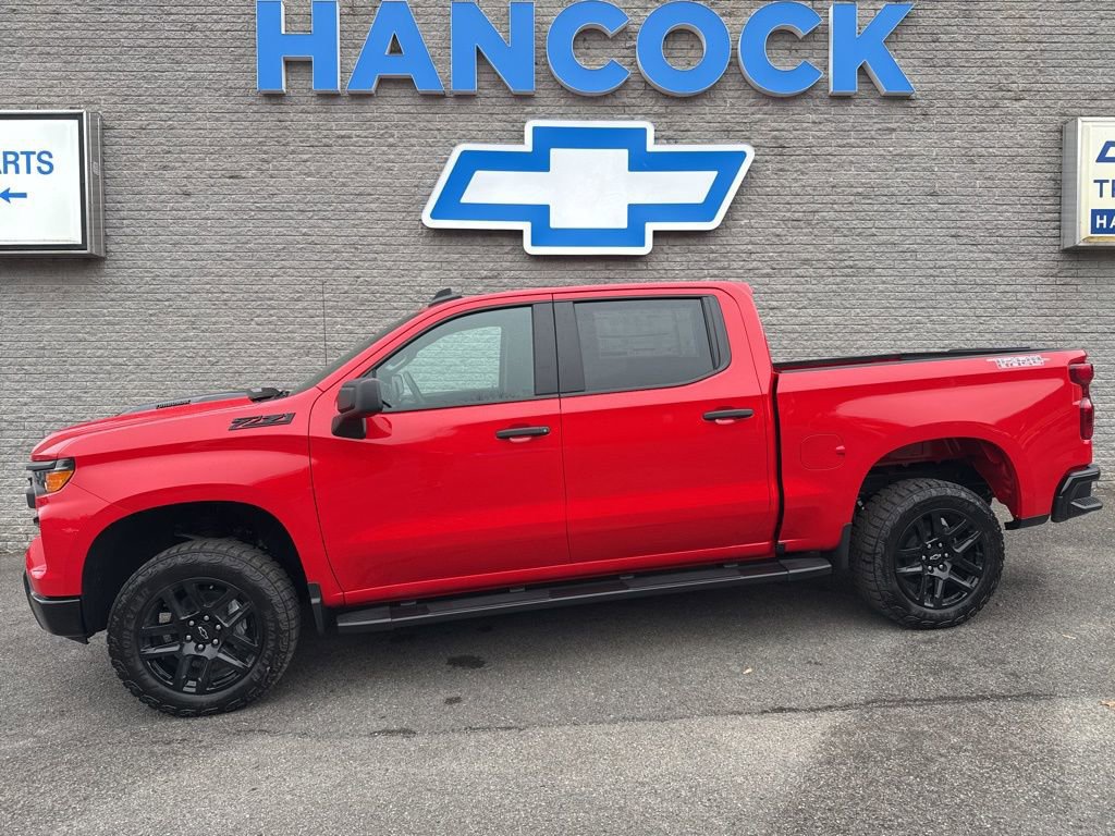 New 2026 Chevrolet Silverado 1500 Custom Trail Boss w/ LPO, Dark Essentials Package AWD/4WD image 1