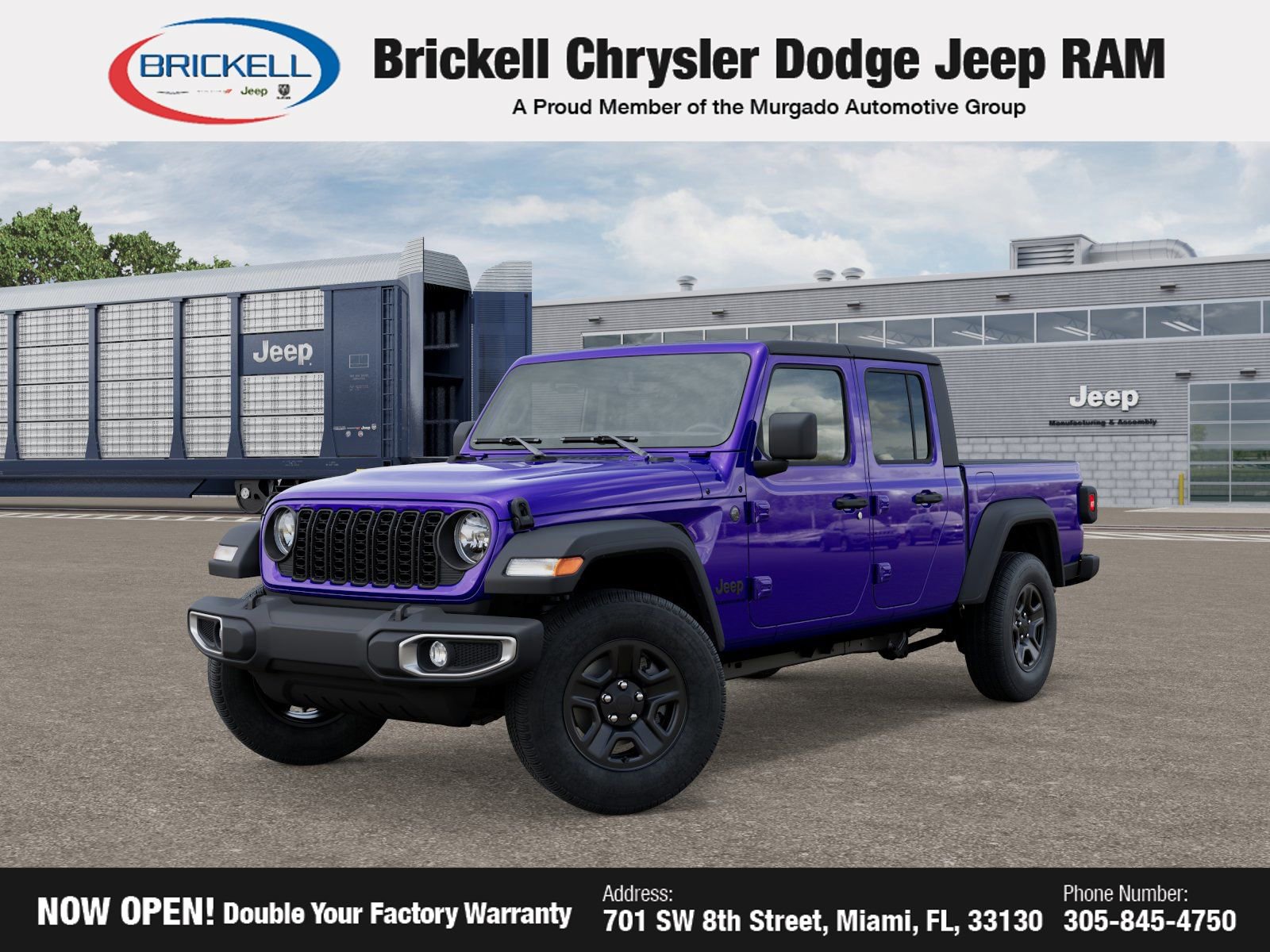 New 2026 Jeep Gladiator Sport