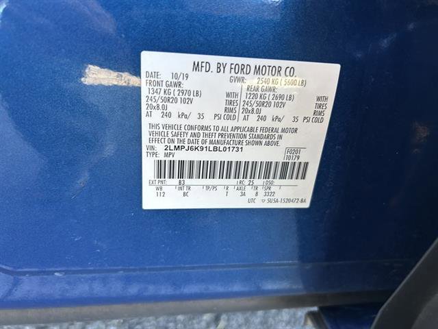 Used 2020 Lincoln Nautilus Reserve image 29