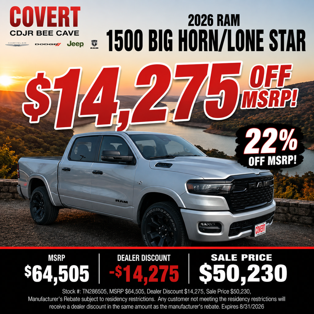 New 2026 RAM 1500 Lone Star AWD/4WD image 6