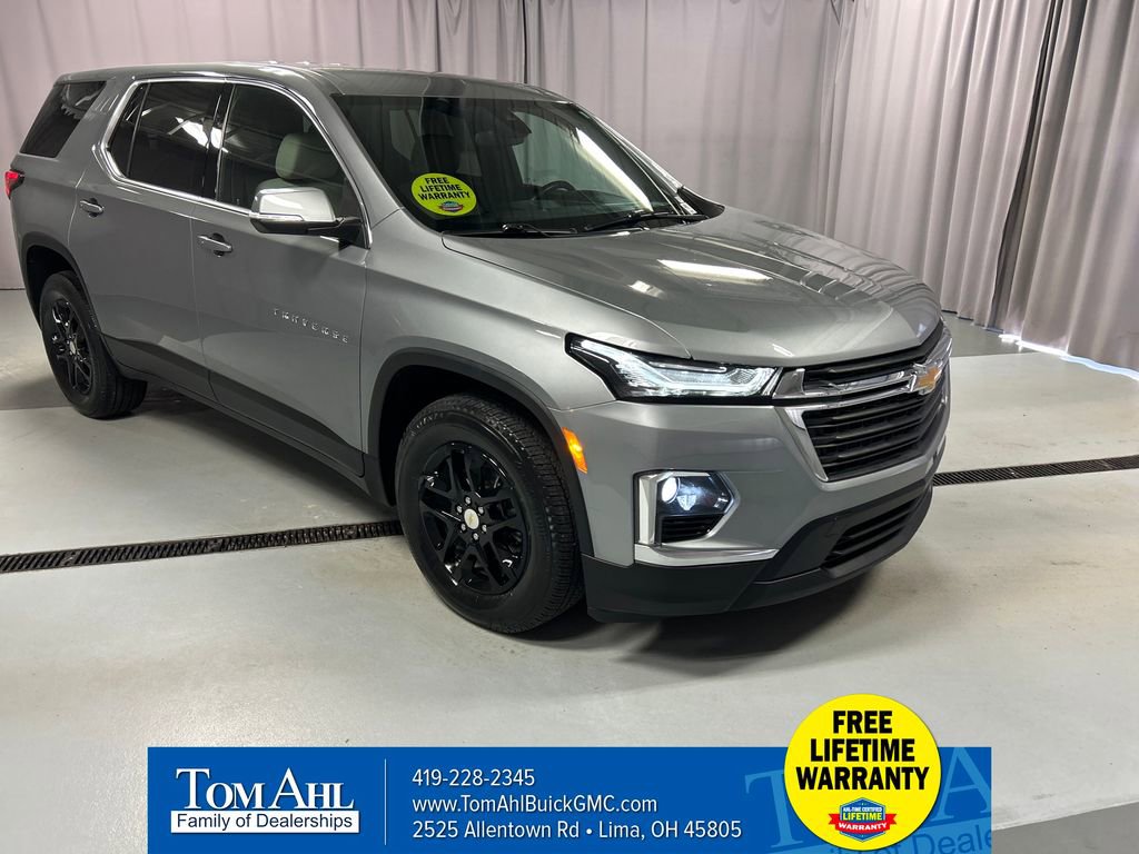 Used 2023 Chevrolet Traverse LS w/ Safety Package FWD image 1