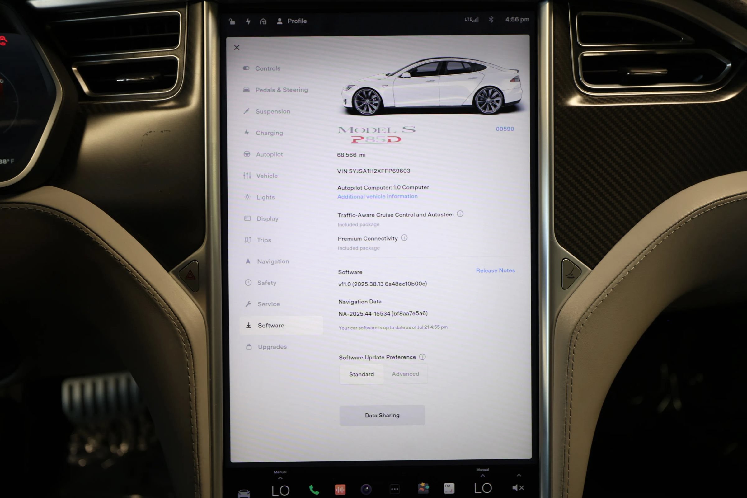 Used 2015 Tesla Model S P85D AWD/4WD image 54