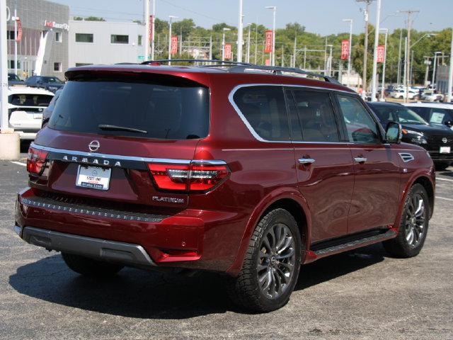 Used 2021 Nissan Armada Platinum w/ Captain's Chairs Package AWD/4WD image 9