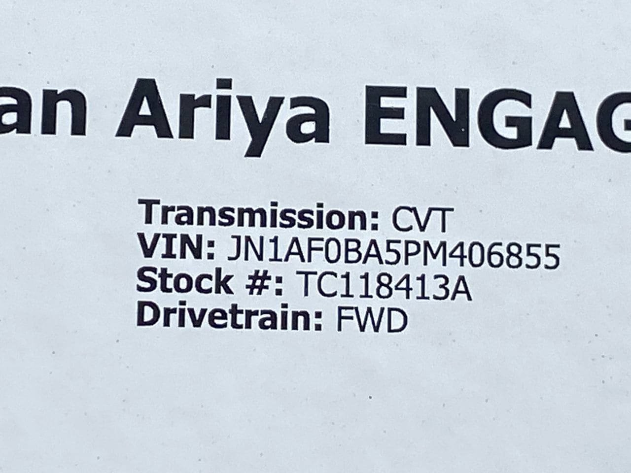 Certified 2023 Nissan Ariya FWD image 35