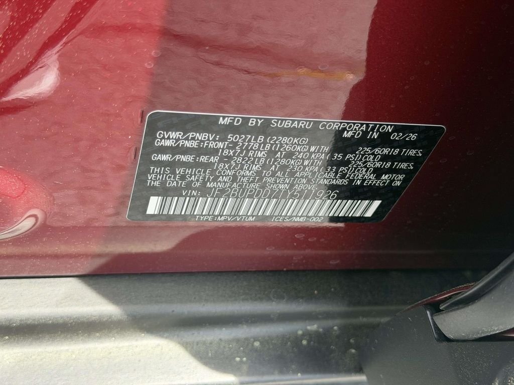 New 2026 Subaru Outback Limited AWD/4WD image 25