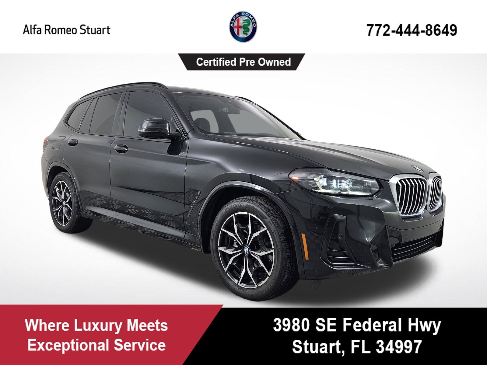 Used 2022 BMW X3 sDrive30i w/ M Sport Package 2