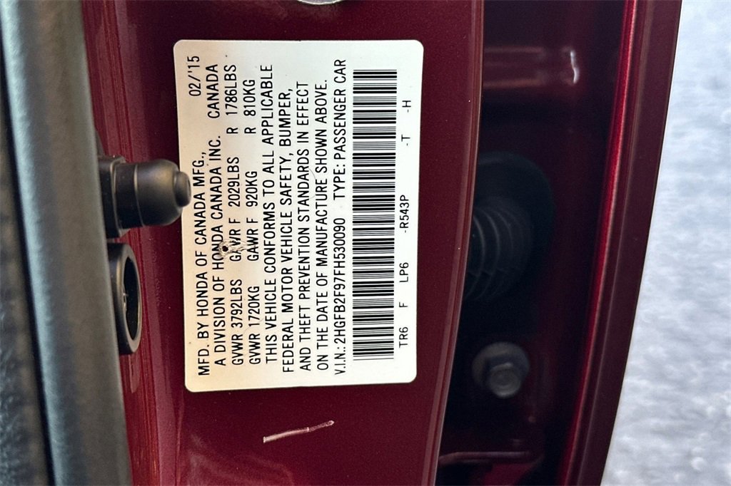 Used 2015 Honda Civic EX-L image 26