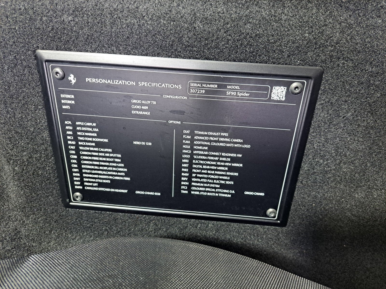 Certified 2024 Ferrari SF90 Spider image 14