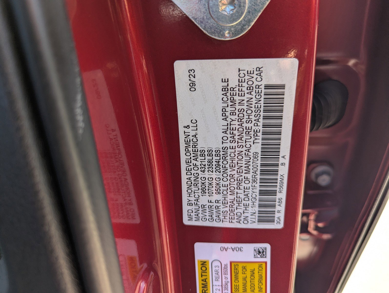 Used 2024 Honda Accord EX image 32