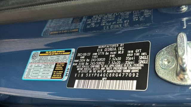 Used 2024 Kia Telluride S w/ S Sunroof Package FWD image 34
