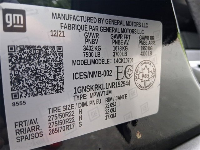 Used 2022 Chevrolet Tahoe RST image 19