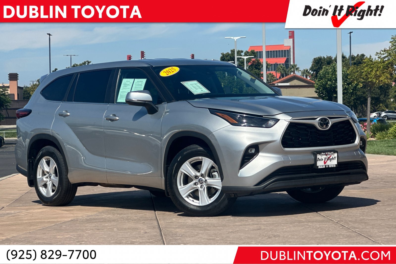 Certified 2025 Toyota Highlander LE AWD/4WD 360° Tour