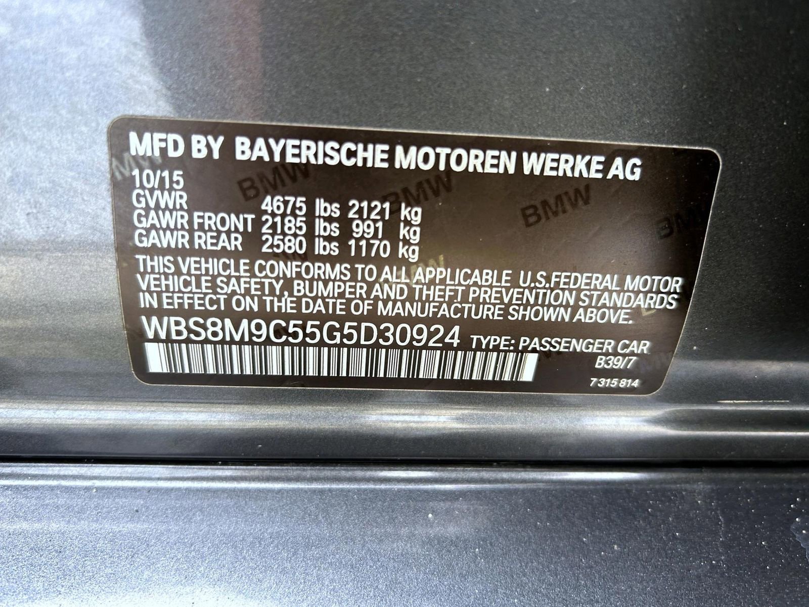 Used 2016 BMW M3 image 26