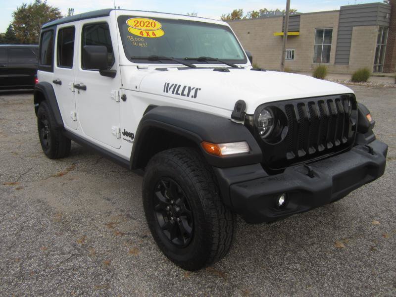 Used 2020 Jeep Wrangler Unlimited Sport AWD/4WD image 2