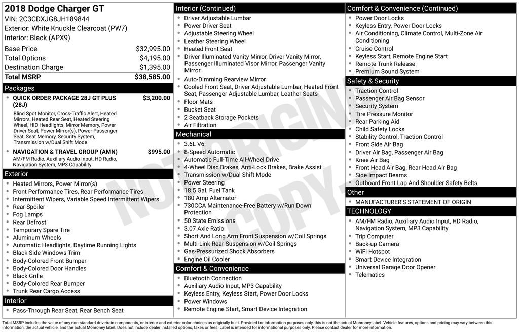 Used 2018 Dodge Charger GT image 35