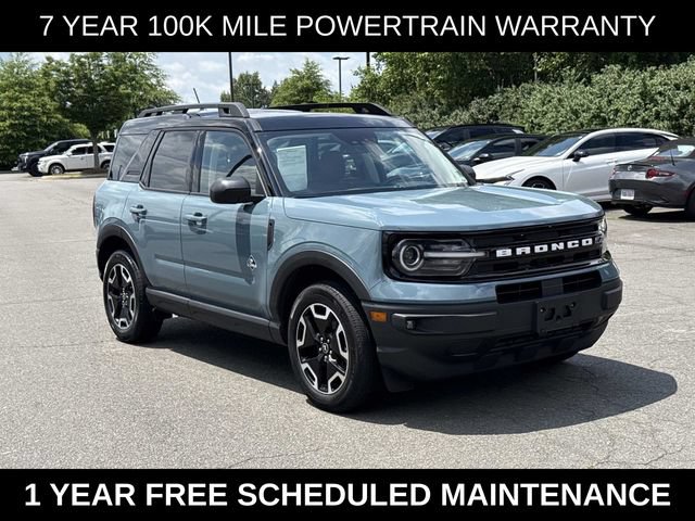 Used 2022 Ford Bronco Sport Outer Banks w/ Tech Package AWD/4WD video 1